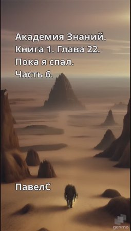 Академия Знаний. Книга 1. Глава 22. Пока я спал. Часть 6.