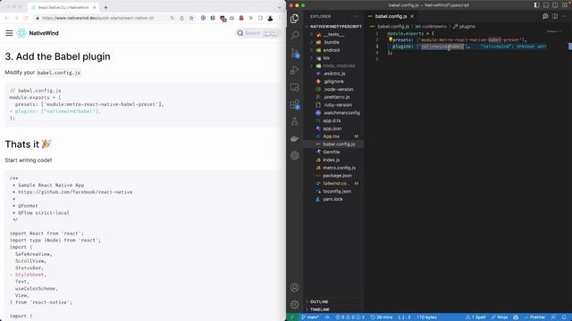 REACT NATIVE + TAILWIND CSS = AMAZING!