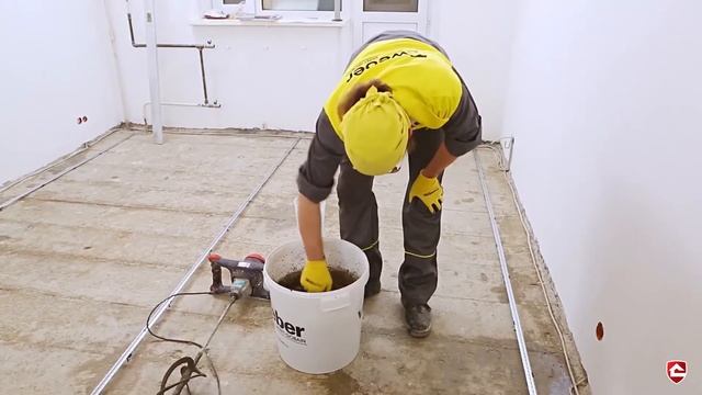 Мастер класс по выравниванию бетонного основания с помощью материалов weber vetonit
