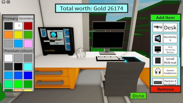 СОБРАЛ СВОЙ ГЕЙМЕРСКЫЙ СЕТАП! CUSTOM PC TYCOON ROBLOX! смотреть онлайн