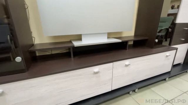 Купить стенку для гостиной в современном стиле Магия в мебель51.ру с доставкой и рассрочкой смотреть онлайн