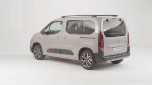 Citroën Berlingo : Opening rear tailgate window and luggage cover