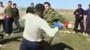 ВДВ против спортсменов   тренировка Казахстан