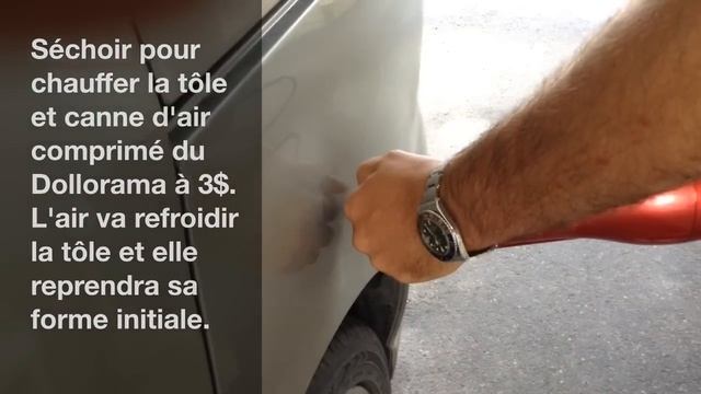Réparation d'une bosse sur un véhicule / easy fix car смотреть онлайн