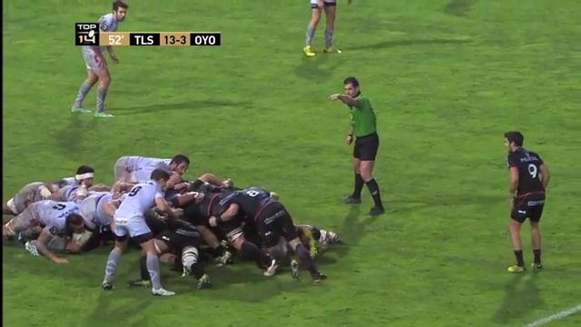 TOP 14 - Résumé Toulouse-Oyonnax : 27-3 - J10 - Saison 2015/2016 смотреть онлайн