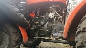 Замена масло тнвд на Синтайчике 244.