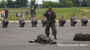 День ВДВ, показательные выступления десантников