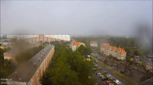 Nawałnica nad Legnicą 31.05.2016 - kamera online eTurbo