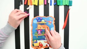 Игротека с Барбоскиными - Картина из пластилина. Поделки для детей