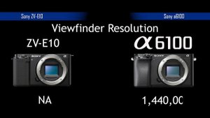 Sony ZV-E10 vs Sony a6100 IN Depth Specs Comparison || Mirrorless Camera Comparison