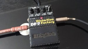 Digitech DF-7 Distortion Factory (Демонстрация работоспособности)