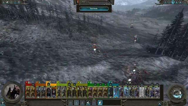 Прохождение Total War Warhammer 2 Dark Elf Campaign Hellebron 15 Gameplay Walkthrough