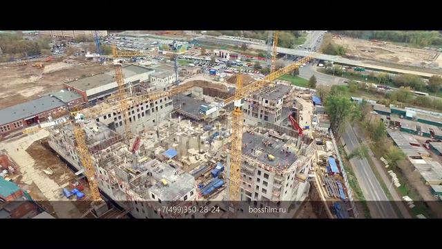 Съемка свадьбы с воздуха квадрокоптером