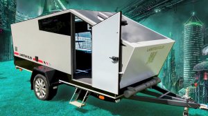 Кемпер в стиле Tesla Cybertruck! Кибертрак дом на колесах.