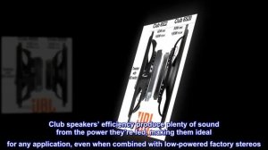 JBL Club 6520 in-Car 6.5-Inch (16.5 cm) 2-Way Coaxial Stereo Speakers - Black (Pack of Two)