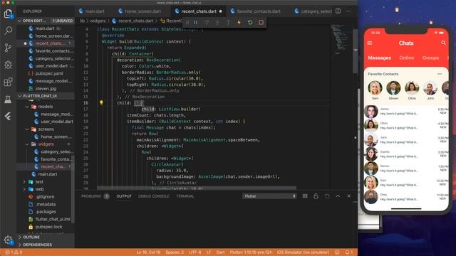 Flutter Chat UI Tutorial | Apps From Scratch