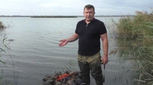 Новый способ укладки и переноски утиных чучел.