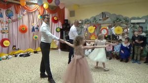 Пригласи меня, папа, на вальс. Выпускной в 6 гр. - 2019 год. Детский сад Лучик.
