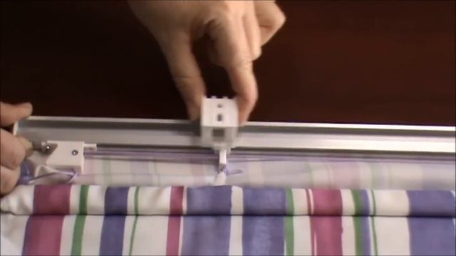 Установка римских штор