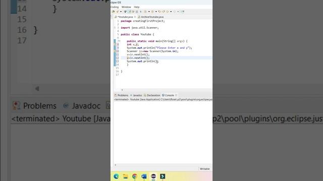 How do you swap two numbers without using a third variable in Java? #java