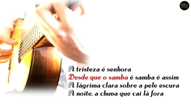 Desde que o samba é samba - Karaokê Violão смотреть онлайн