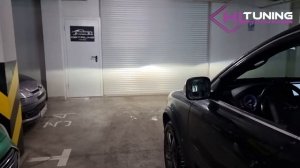 Volvo XC90 установка светодиодных линз Aozoom