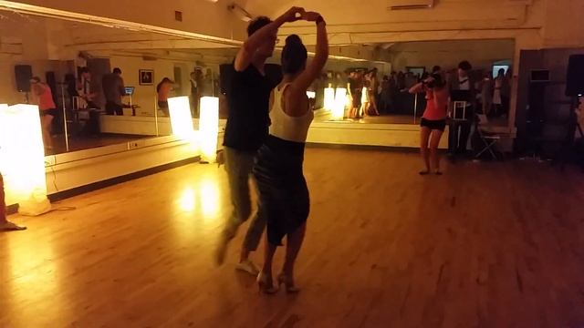 Salsa social party at 2mambo 31.07.2016. Moscow. My birthday dance. смотреть онлайн