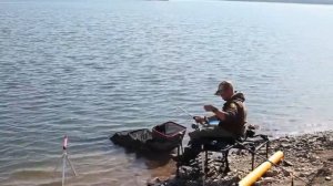 Ловля фидером на водохранилище Английская донка с Алексеем Фадеевым