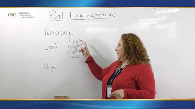 PAST TIME EXPRESSIONS смотреть онлайн