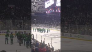 American Hockey League playoffs. Abbotsford Canucks Vs Bakersfield Condors. Handshakes! #ahl #nhl