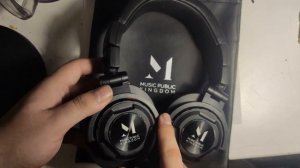 Music Public Kingdom HP502 - полноразмерные наушники! Распаковка товара и мой отзыв!