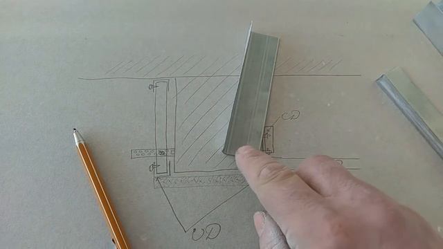 полезные мелочи, как укрепить профиля в каркасе.