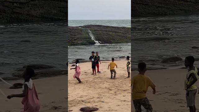 Beach time in Africa with the kids - Ghana Africa ‘23