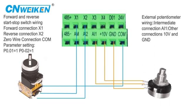 variable frequency converter 50Hz/60Hz motor inverter VFD 5.5kw 1p 220v input three-phase 380 outpu