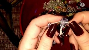 Секонд хенд. Распаковка огромного пакета бижутерии из секонд хенда.