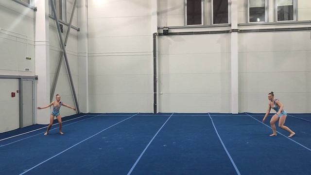 Синицына Анастасия Куличева Валерия КМС Темповое смотреть онлайн