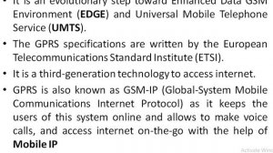 What is GPRS? General Packet Radio Service: How it Works?