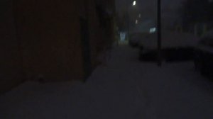 Snow Storm / Baku Azerbaijan / 02/24/2021 / 6:50AM / short video #1