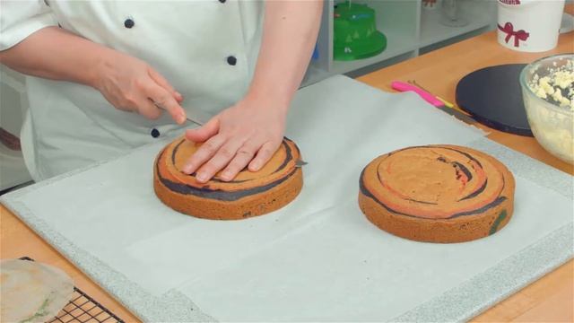 How To Make A Zebra Stripe Sponge Cake смотреть онлайн