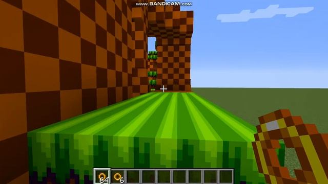 Sonic in MINECRAFT: JAVA EDITION - Green Hill Zone ACT 1 (COMPLETE) смотреть онлайн