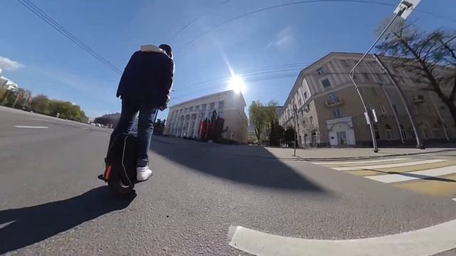 Kingsong KS16X - Downtown ride смотреть онлайн