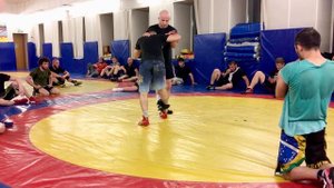 Проход в ноги,перевод в партер. Шамиль Османов