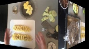 УТИНЫЕ ОКОРОЧКА на подложке из ЯБЛОК и КАРТОФЕЛЯ!