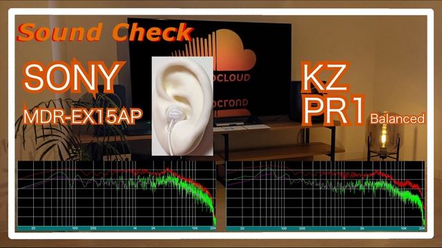 SONY MDR-EX15AP vs KZ PR1 Balanced [IEMs Chinese In-Ear Sound Comparison 中華イヤホン音比較] смотреть онлайн