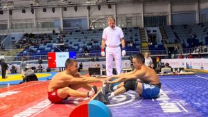 Студенческий мас-рестлинг: Богдан Григорьев, Чувашия VS Иван Никифоров, Якутия. 60 кг