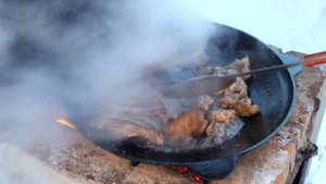 Мясо в садже - восточная кухня