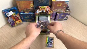 Открываем коллекционные карточки Наруто #12/Распаковка бустеров