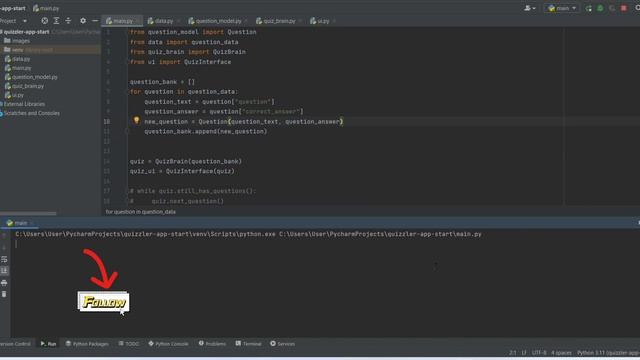 Quiz Game #python