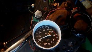 Установка тахометра от шахи на мотоцыкол урал.