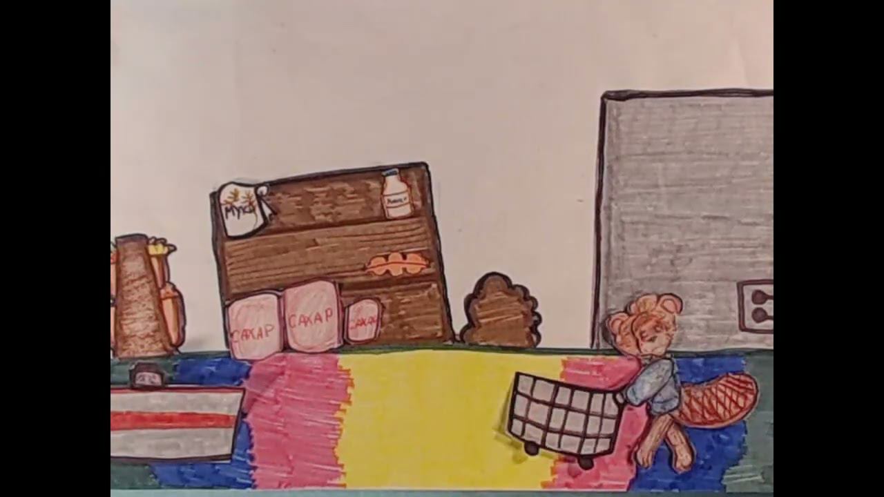 "Бобр готовит торт" смотреть онлайн